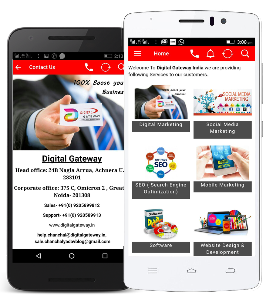 Mobile application development company delhi, Android Application development